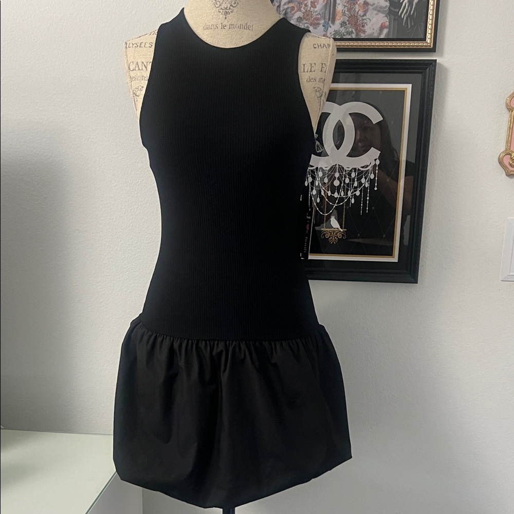 Elegant Black Mini Dress
